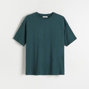 Reserved - Tričko z organickej bavlny - Tyrkysová vyobraziť