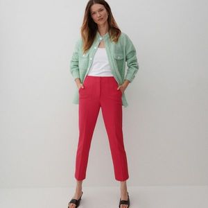 Reserved - Viskózové nohavice - Ružová vyobraziť