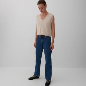 Reserved - Straight džínsy - Tmavomodrá vyobraziť