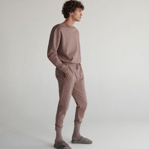 Reserved - Pyžamové nohavice - Hnědá vyobraziť