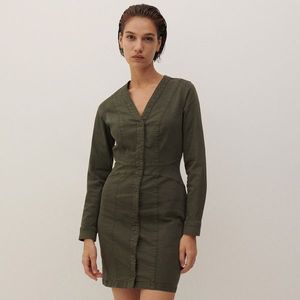 Reserved - Džínsové šaty - Zelená vyobraziť