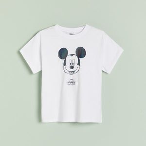 Reserved - Tričko Mickey Mouse - Biela vyobraziť