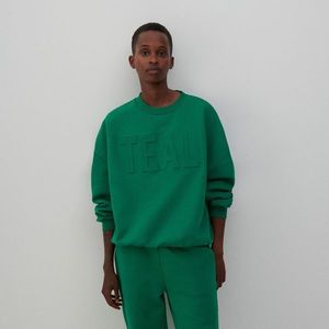Reserved - Oversize pulóver - Zelená vyobraziť