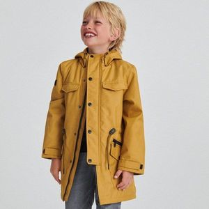 Reserved - Kabát s kapucňou - Žltá vyobraziť