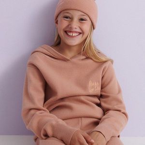 Reserved - Úpletový sveter s kapucňou - Béžová vyobraziť