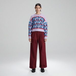 Reserved - Vlnený sveter - Viacfarebná vyobraziť