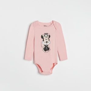 Reserved - Bavlnené body Minnie Mouse - Ružová vyobraziť