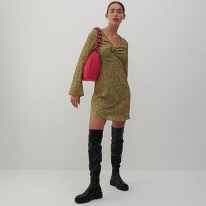 Reserved - Žakárové šaty - Viacfarebná vyobraziť