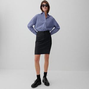 Reserved - Viskózová sukňa - Čierna vyobraziť
