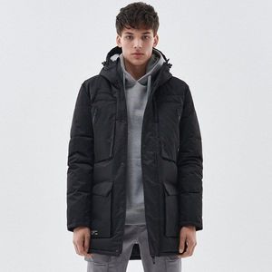 Cropp - Prešívaná bunda s kapucňou - Čierna vyobraziť