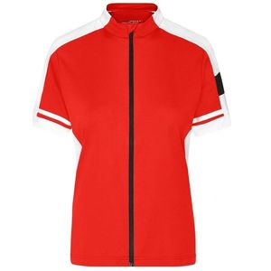James & Nicholson Dámsky cyklistický dres JN453 - Červená | XL vyobraziť