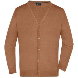 James & Nicholson Pánsky bavlnený sveter JN661 - Camel | XXL vyobraziť