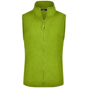 James & Nicholson Dámska fleecová vesta JN048 - Limetkově zelená | XXL vyobraziť