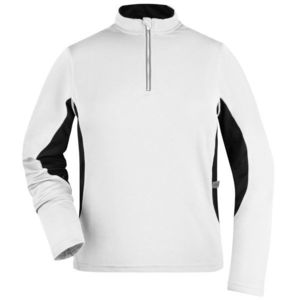 James & Nicholson Dámske športové tričko s dlhým rukávom JN317 - Bílá / černá | M vyobraziť