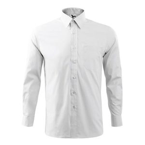 Adler (MALFINI) Pánska košeľa Style Long Sleeve - Bílá | L vyobraziť
