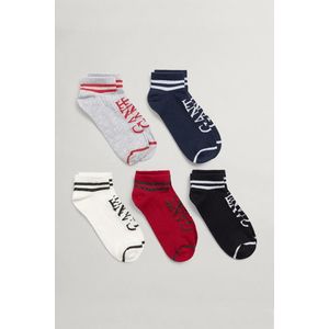 PONOŽKY GANT D1. VARSITY RIBBED SOCKS 5-PACK vyobraziť