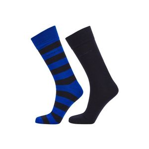 PONOŽKY GANT BARSTRIPE AND SOLID SOCKS 2-PACK vyobraziť