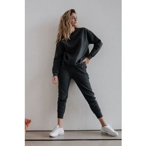 Nohavice MUUV Soft Touch dámske, šedá farba, jednofarebné vyobraziť