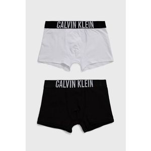 Detské boxerky Calvin Klein Underwear biela farba vyobraziť