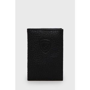 Kožená peňaženka Blauer pánska, čierna farba vyobraziť