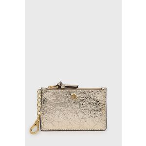 Peňaženka Lauren Ralph Lauren dámska, zlatá farba vyobraziť