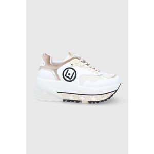 Topánky Liu Jo biela farba, na platforme vyobraziť
