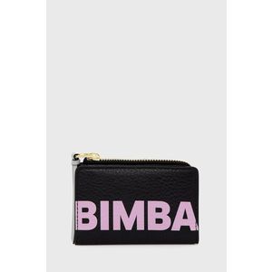 Kožená peňaženka Bimba Y Lola dámska, čierna farba vyobraziť