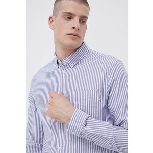 Košeľa Tommy Jeans pánska, regular, s golierom button-down vyobraziť