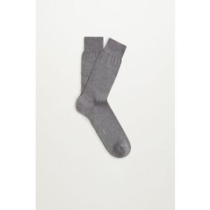 Ponožky Mango Man pánske, šedá farba vyobraziť