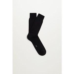 Ponožky Mango Man pánske, čierna farba vyobraziť