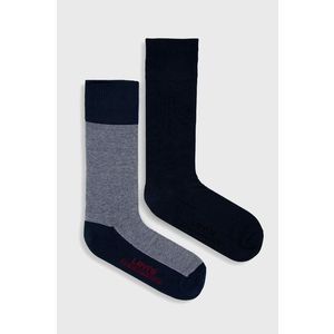 Ponožky Levi's pánske, tmavomodrá farba vyobraziť