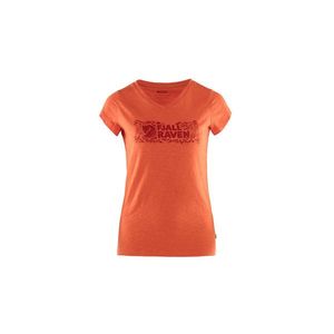 Fjällräven Logo stamp t-shirt W-M oranžové F89982-524-M vyobraziť