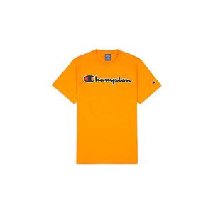 Champion Script Logo T-Shirt-XL oranžové 214194_S20_OS026-XL vyobraziť