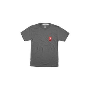 Chrome Industries Vertical Red Logo Tee L šedé AP-459-CHRD-NA-L vyobraziť