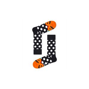 Happy Socks Halloween Pumpkin Sock-M-L (41-46) čierne HAL01-9100-M-L-(41-46) vyobraziť