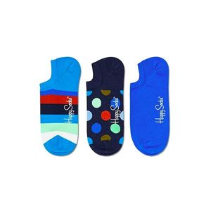 Happy Socks 3-Pack Stripe No Show Sock-M-L (41-46) modré STR39-6300-M-L-(41-46) vyobraziť