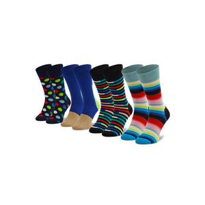 Happy Socks 4-Pack New Classic Socks Gift Set-M-L (41-46) farebné XNCG09-9300-M-L-(41-46) vyobraziť