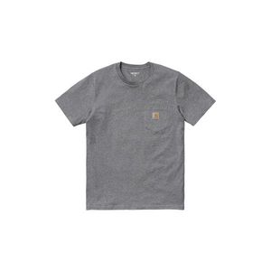 Carhartt WIP S/S Pocket T-Shirt Dark Grey Heather-L šedé I022091_ZM_XX-L vyobraziť