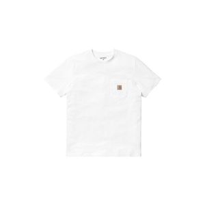 Carhartt WIP S/S Pocket T-Shirt White-XL biele I022091_02_XX-XL vyobraziť