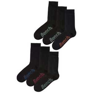 BENCH Ponožky čierna / modrá / zelená vyobraziť