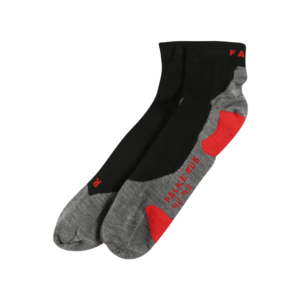 FALKE Športové ponožky sivá / červená / čierna vyobraziť