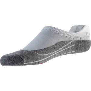 FALKE Športové ponožky 'RU4 Invisible' sivá / biela vyobraziť