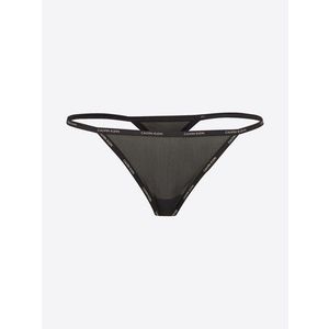 Calvin Klein Underwear Tangá 'SHEER MARQ' čierna vyobraziť