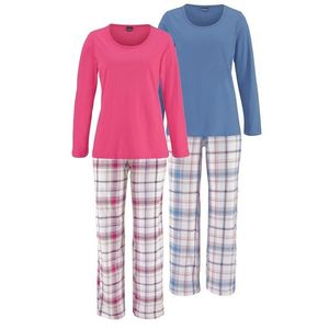 ARIZONA Pyžamo ružová / modrá vyobraziť