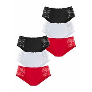 PETITE FLEUR Nohavičky červená / čierna / biela vyobraziť