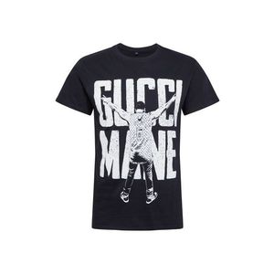 Mister Tee Tričko 'Gucci Mane Victory' biela / čierna vyobraziť