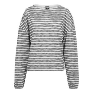Urban Classics Oversize sveter čierna melírovaná / biela vyobraziť