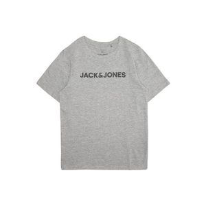 Jack & Jones Junior Tričko 'ECORP' sivá melírovaná vyobraziť