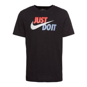 Nike Sportswear Tričko čierna / modrá / červená vyobraziť