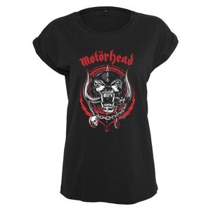 Merchcode Tričko 'Motörhead Razor' čierna / červená / biela / sivá / tmavosivá vyobraziť
